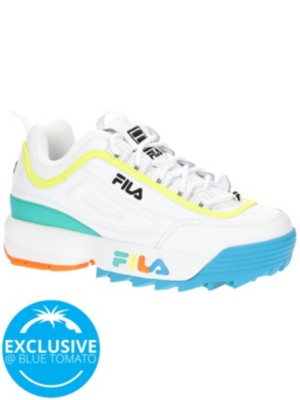 light blue fila shoes