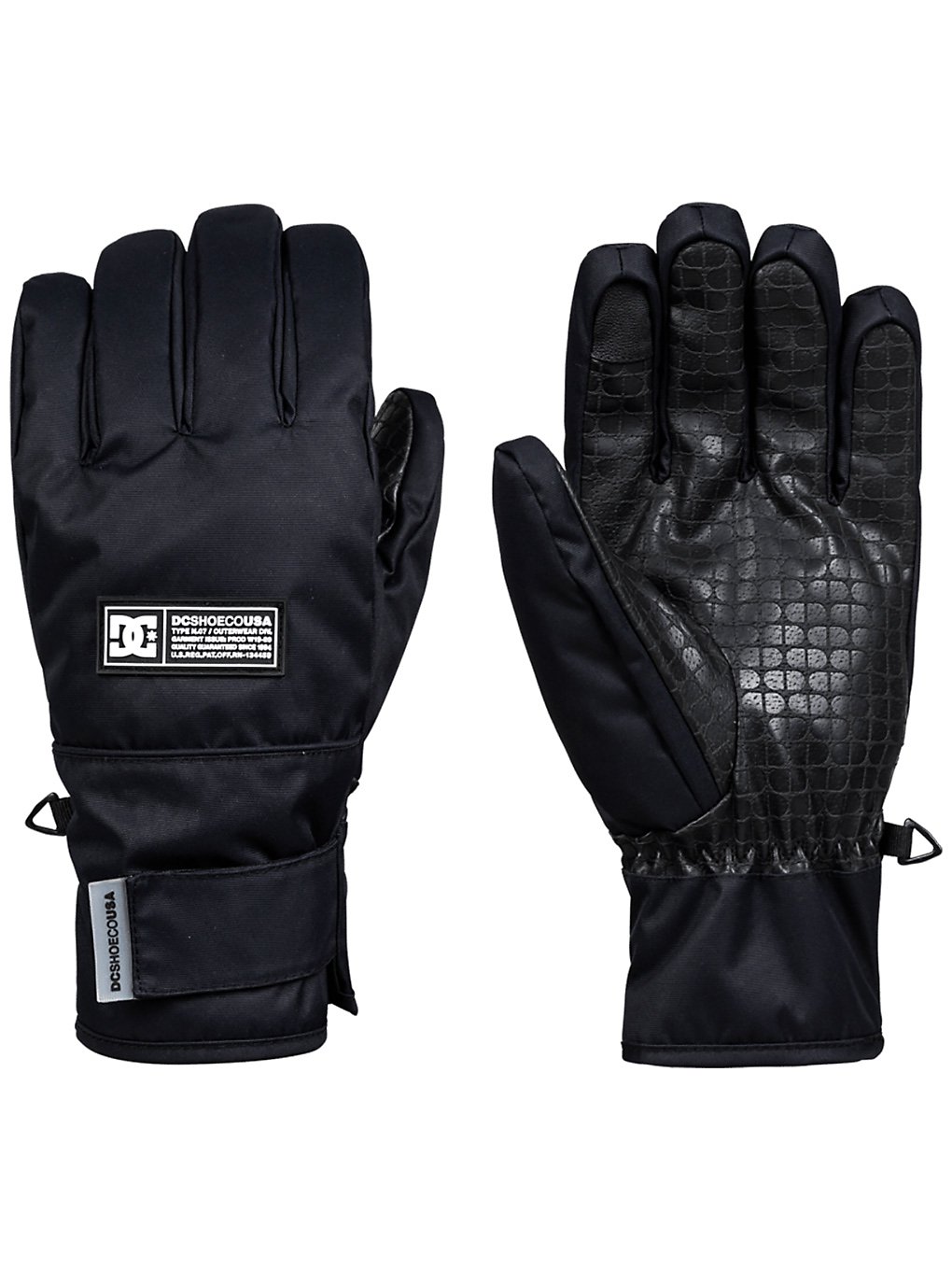 DC Franchise Gloves noir
