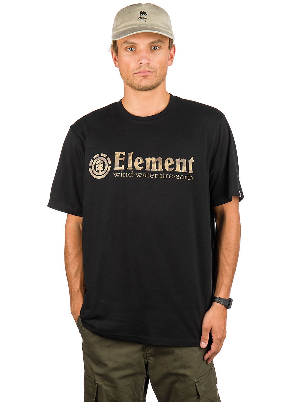 Element scope t-shirt musta, element