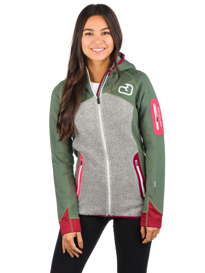 Ortovox Plus Hooded Fleecejacke