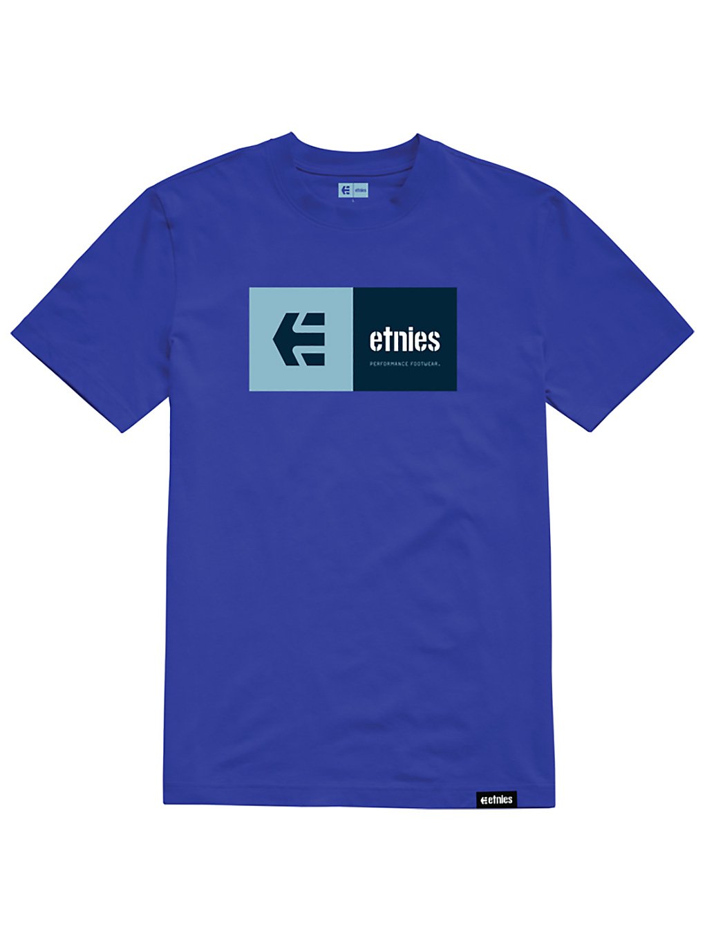 Etnies eblock t-shirt sininen, etnies