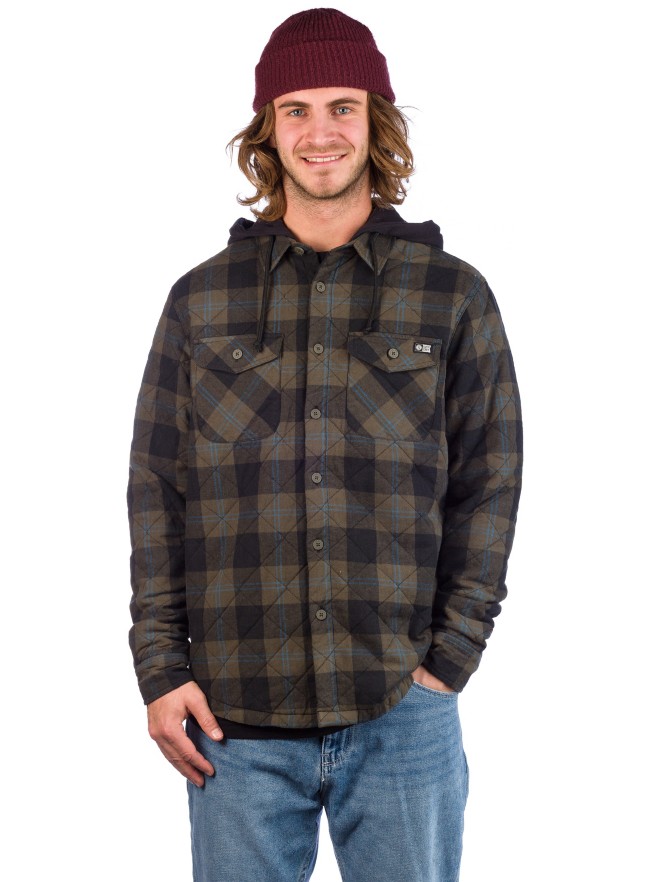 Salty Crew Dock Flannel Chaqueta