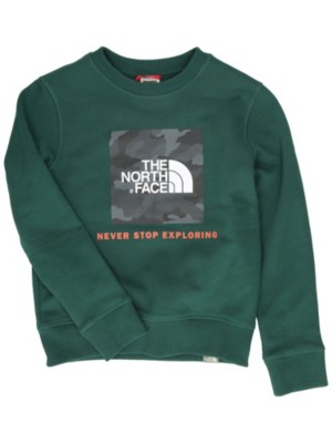 north face novelty box crew