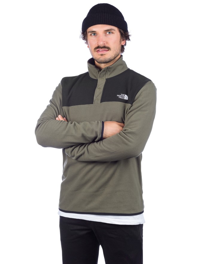 THE NORTH FACE Tka Glacier Snap-Neck Fleece Pullover