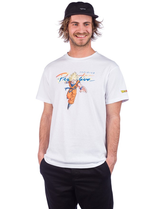 Primitive X Dragon Ball Z Nuevo Goku Saiyan T-Shirt