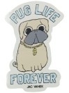 Jac Vanek Pug Life Adesivo