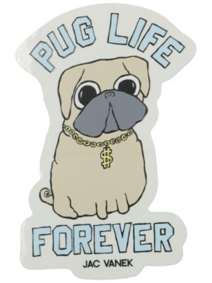 Pug Life Naklejka