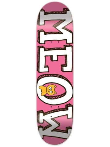 Meow Skateboards Logo 7.75&quot; Skateboard Deck