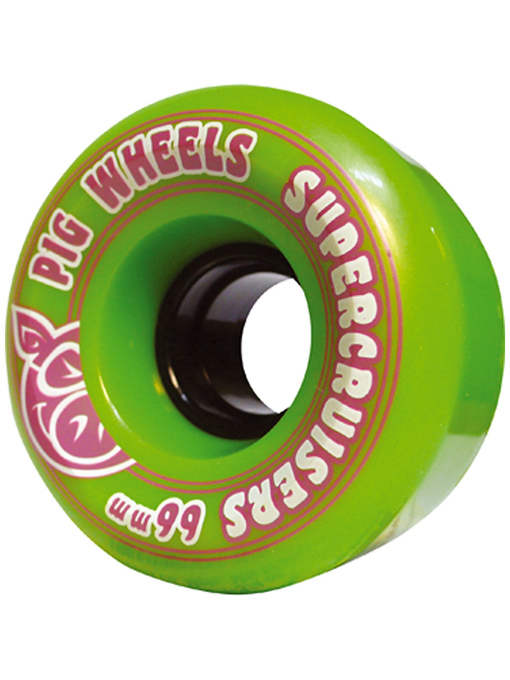 Pig Wheels Supercruisers II 85A 66mm Wheels green