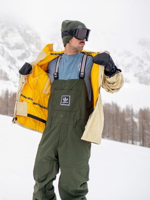 adidas snowboarding utility bib pants