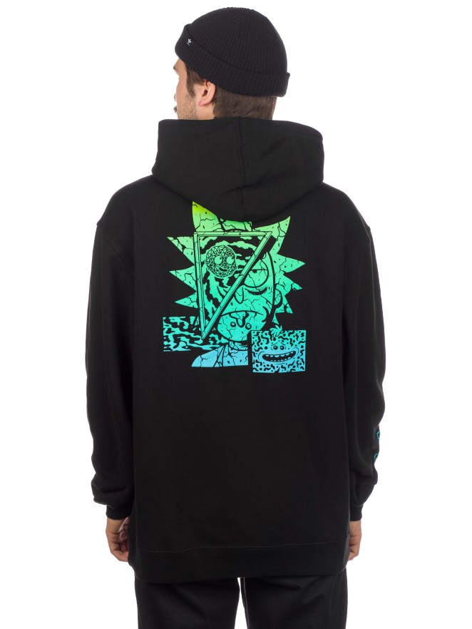 Primitive Rick & Morty Destructed Huppari