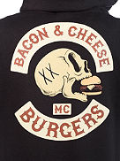 Bacon Cheese Burgers Mikina s kapuc&iacute;
