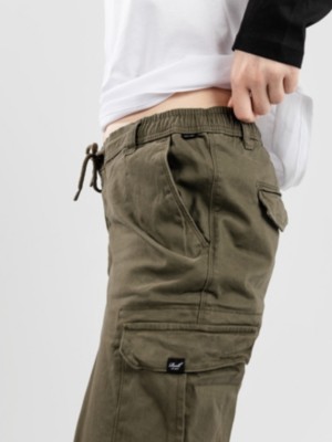 Reell - Women's Reflex Rib Cargo - Casual trousers - Stone Taupe | S -  Regular