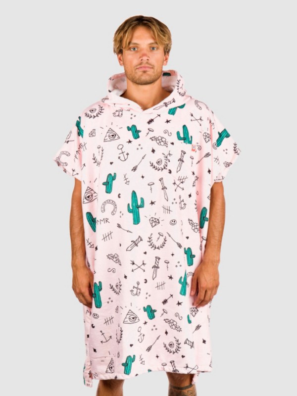After Hype Surf Poncho pale pink