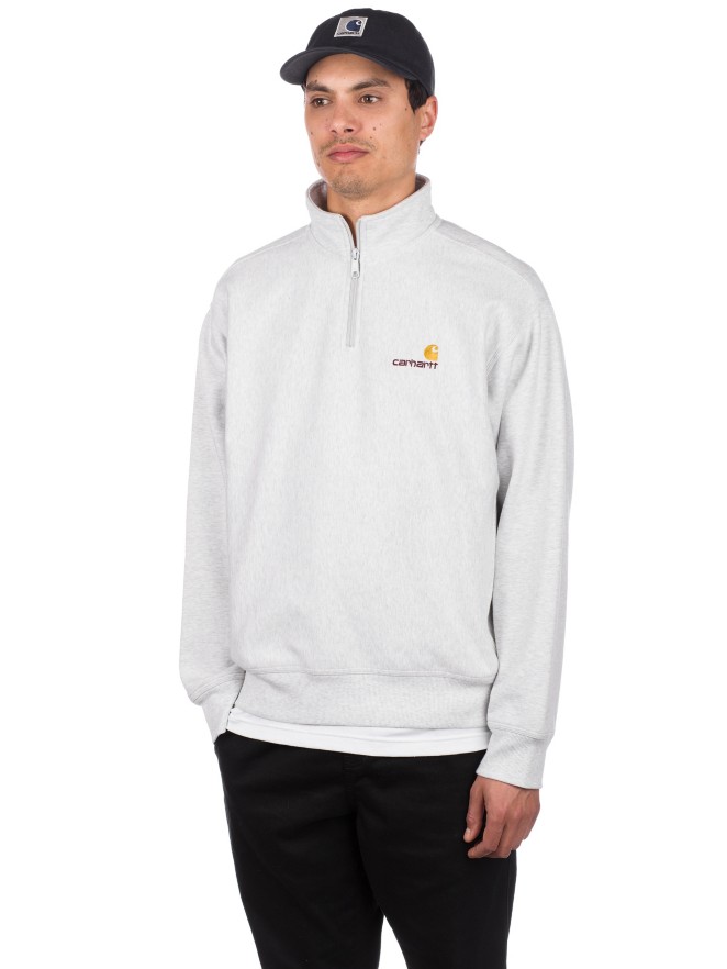 Carhartt WIP American Script Half Zip Felpa