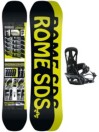 Rome Mechanic 156 + United M Snowboard-Set