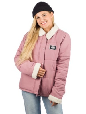 vans pink puffer jacket