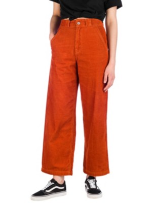 vans pants Orange