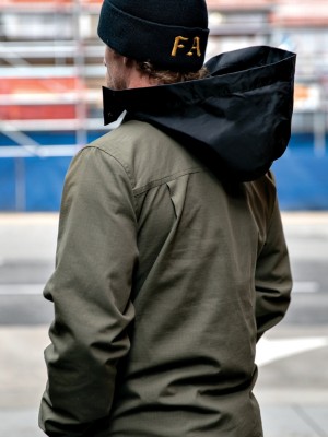 vans ripstop drill chore coat lined