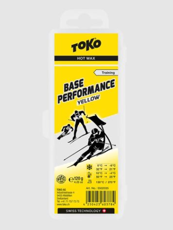 Toko Base Performance 120 g Yellow Wachs