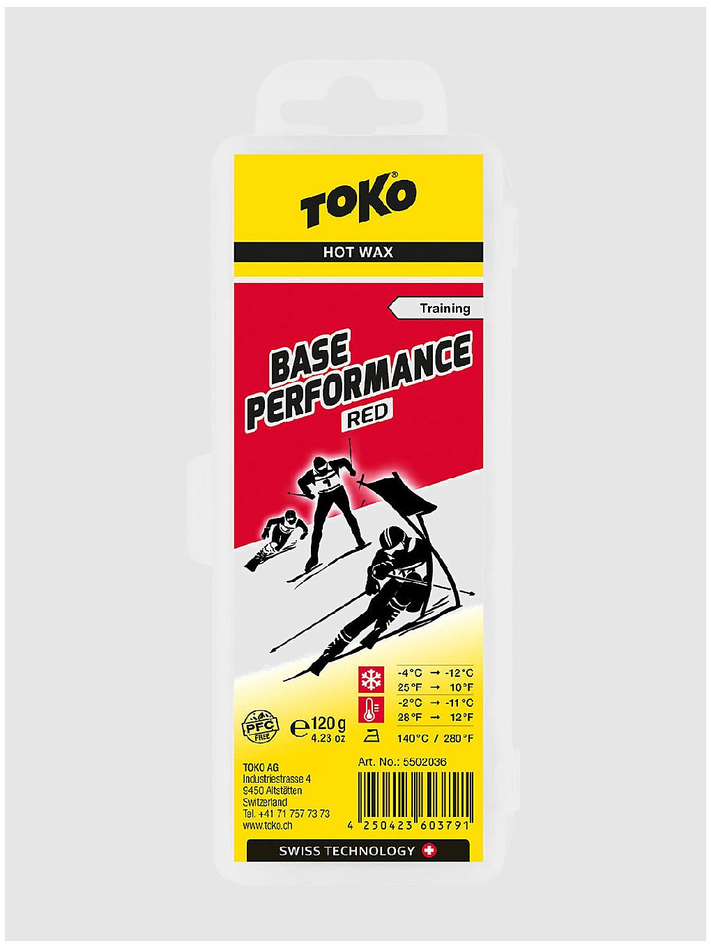 Toko Base Performance 120g Red -4°C / -12°Wachs neutral1 kaufen