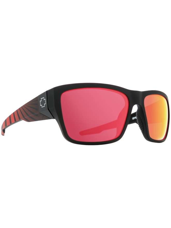 Spy Dirty 2 Matte Black Red Burst