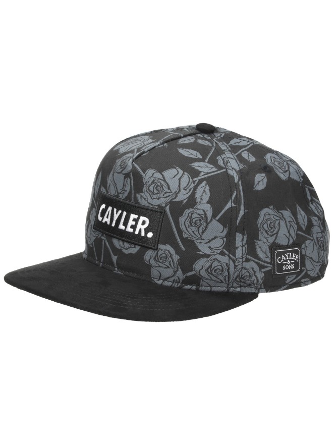 Cayler & Sons WL Statement Black Roses Snapback Cap