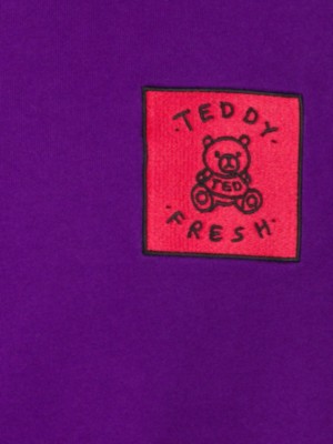 teddy fresh purple moletom com capuz