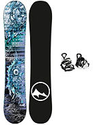 Pirate 130 + Eco XS/S 2020 Snowboard Komplet