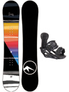 TRANS LTD 147 + Star M Snowboard Set