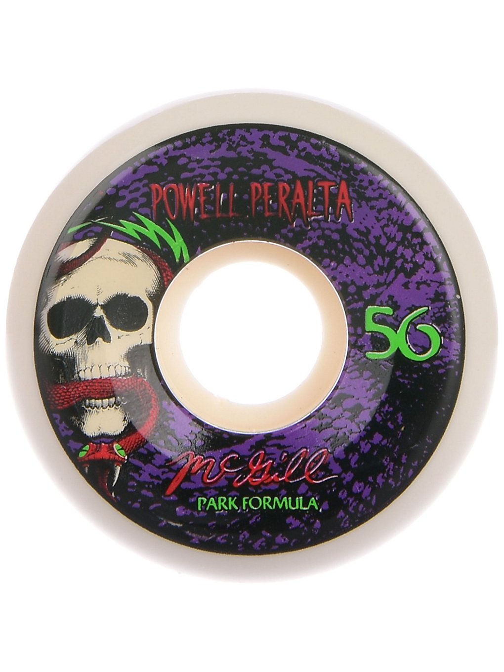 Powell Peralta Mc Gill Skull & Snake PF 56 Wheels white green