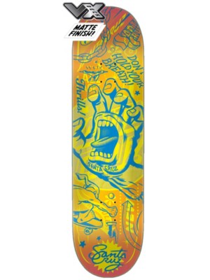 Santa Cruz Flash Hand VX 8.25" Skateboard Deck