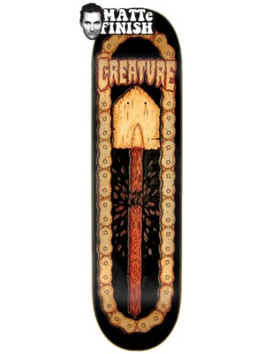 Creature Leather 8.5" Skateboard Deck