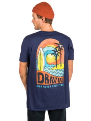 Netthandel Dravus High Tides T skjorte hos Blue Tomato Netthandel Dravus Camping Trippin T skjorte hos Blue Tomato