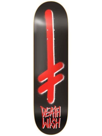 Deathwish Gang Logo Black Red 8.0&quot; Deck