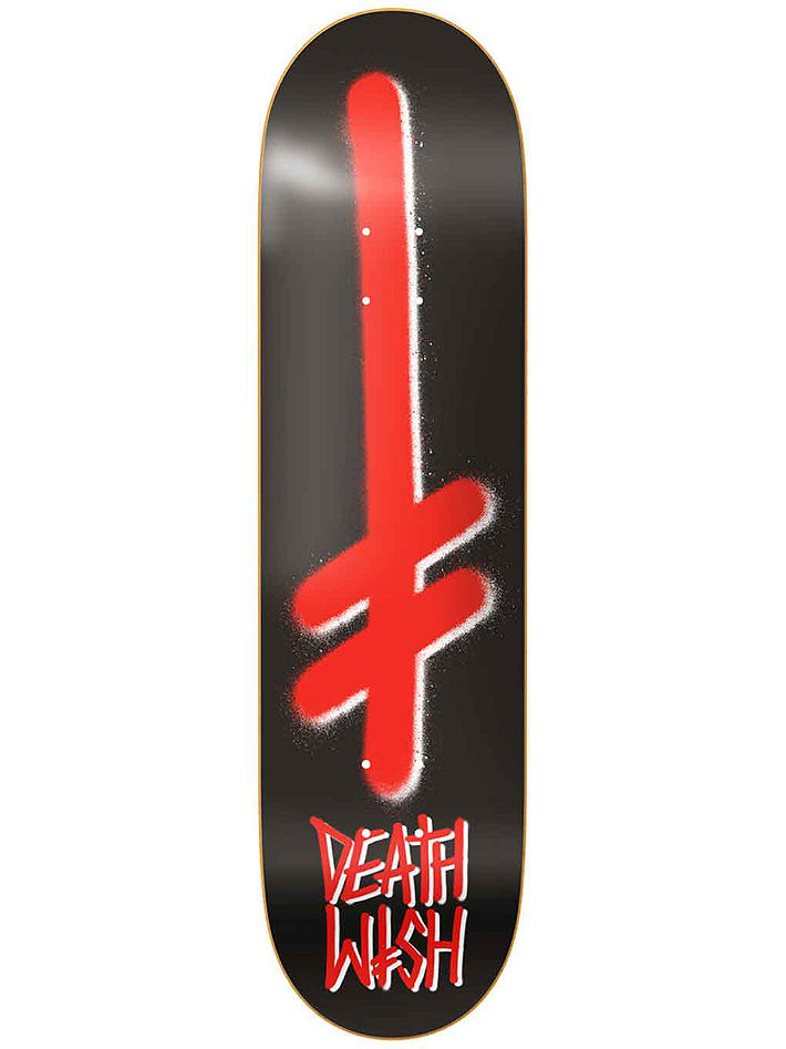 Deathwish Gang Logo Black Red 8 0 Deck Bei Blue Tomato Kaufen