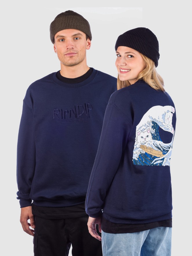 RIPNDIP Great Wave Sweater