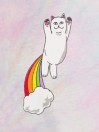 RIPNDIP Double Nerm Rainbow T-Paita