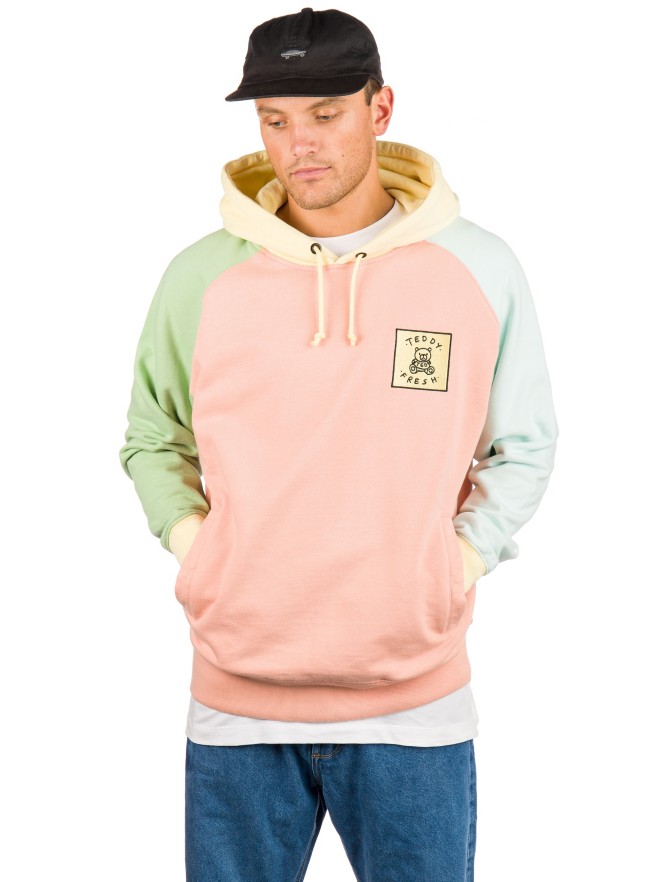 Teddy Fresh Classic Colorblock Sudadera con Capucha