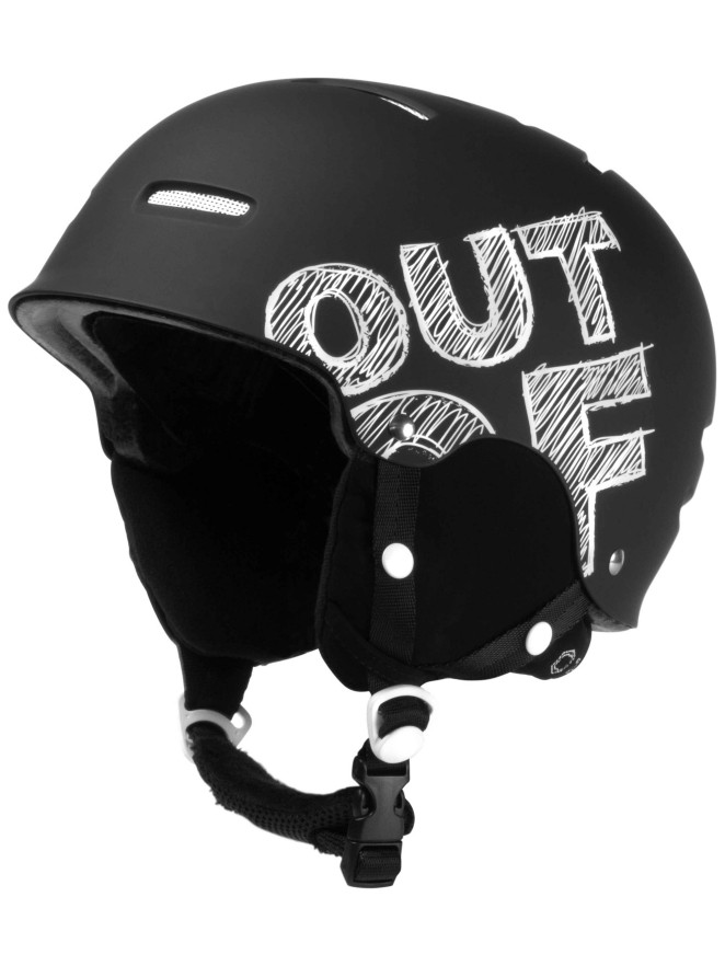 Out Of Wipeout Black Board Helmet