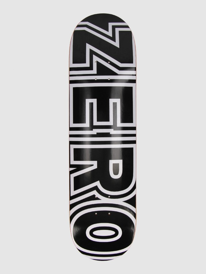 Zero Bold Black 8.25" Skateboard Deck