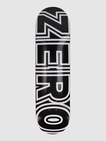 Zero Bold Black 8.25&quot; Skateboard Deck