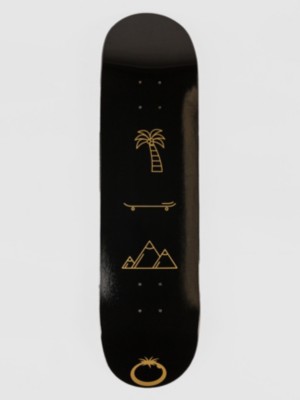 Photos - Other for outdoor activities Blue Tomato Blue Tomato All You Need Gold 8.25" Skateboard Deck gold