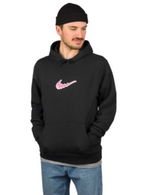 hot pink under armour hoodie with camo