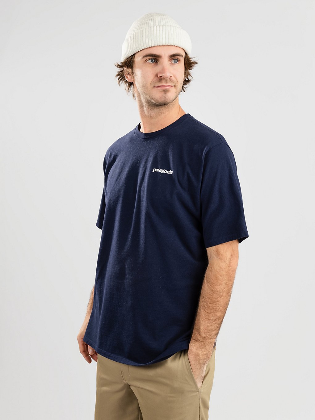 Patagonia P-6 Logo Responsibili T-Shirt classic navy kaufen