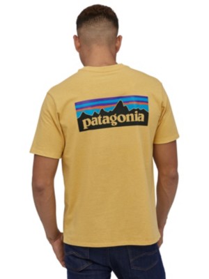 Camiseta patagonia amarilla Clearance