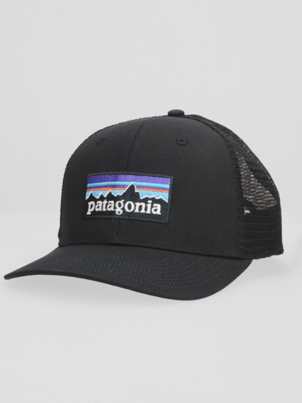 Patagonia P-6 Logo Trucker Cap black