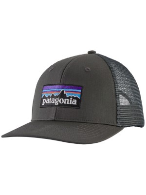 Patagonia P-6 Logo Trucker Cap Grijs
