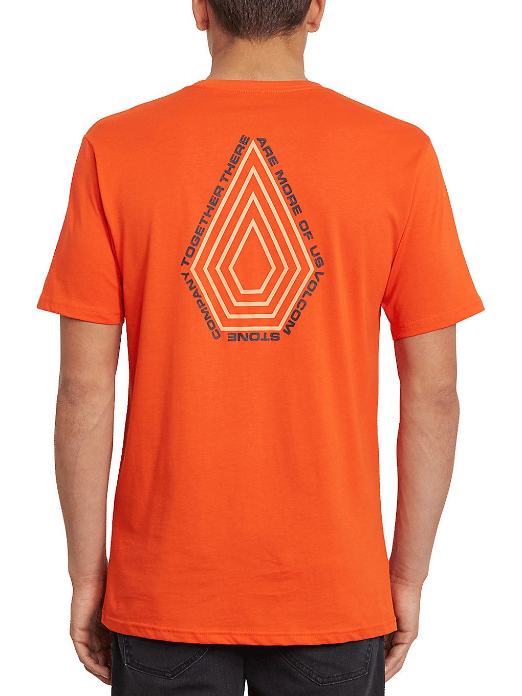 Volcom radiation basic t-shirt oranssi, volcom