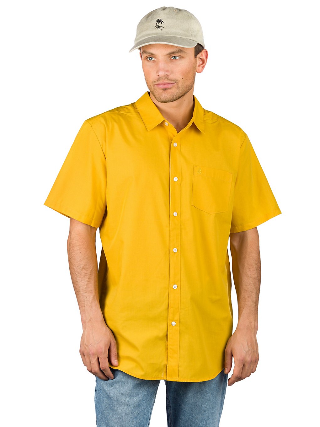 Volcom cj collins shirt keltainen, volcom